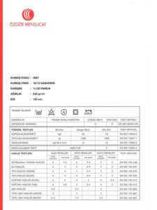 16/12 GABARDİN (3/1) 5067 
