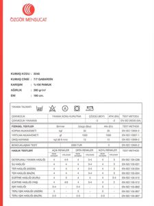 7/7 GABARDİN (3/1) 5048 