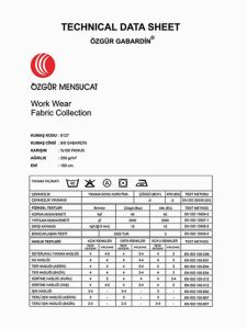 8/8 GABARDİN 8127 