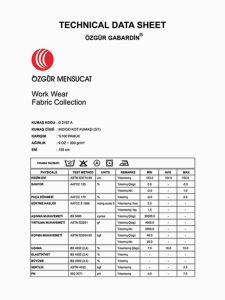 INDIGO KOT KUMAŞI (3/1) D 2167 A