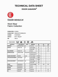INDIGO KOT KUMAŞI (3/1) D2168-A 