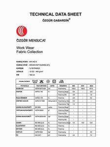 INDIGO KOT KUMAŞI (3/1) MN 442 D 